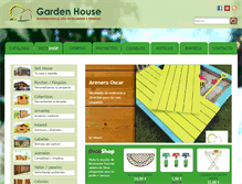 Tablet Screenshot of gardenhousemadera.com